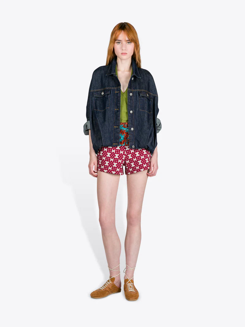 DRIES VAN NOTEN DENIM BLOUSON JACKET