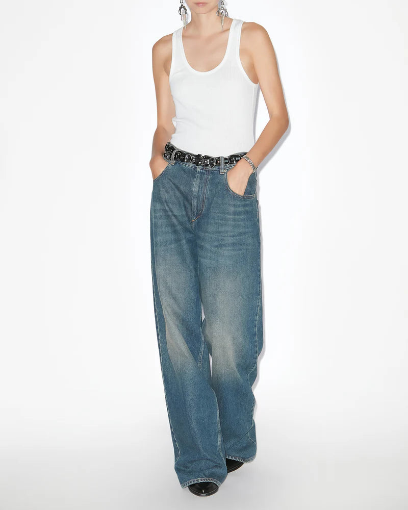 ISABEL MARANT JOANNY LOOSE FIT BLUE JEANS – Samui Cork
