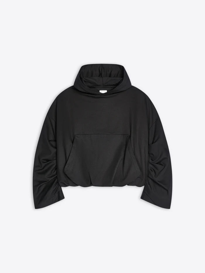 DRIES VAN NOTEN DRAPED HOODIE