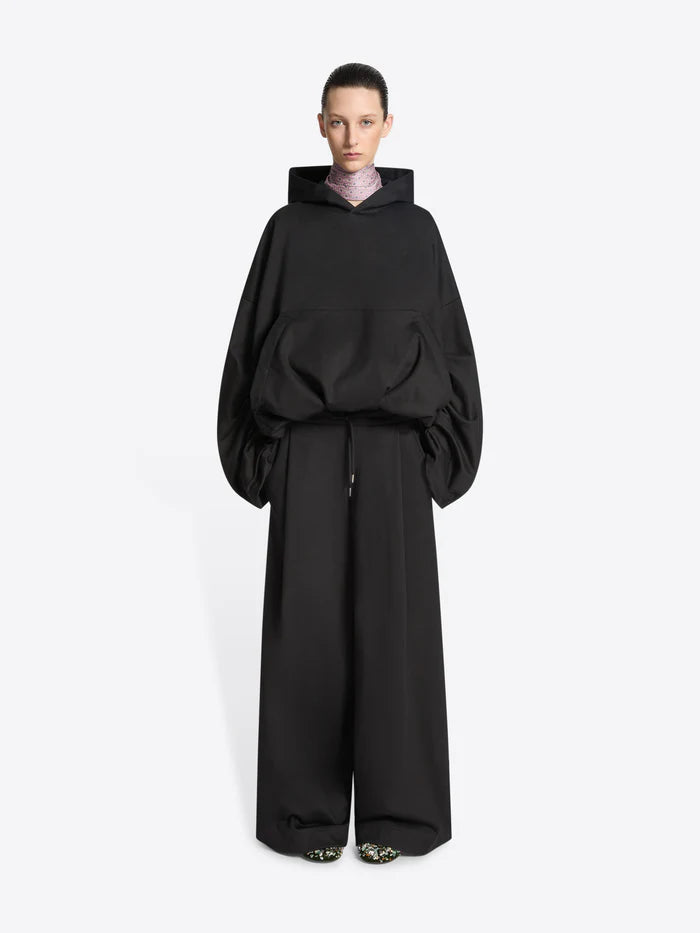 DRIES VAN NOTEN DRAPED HOODIE