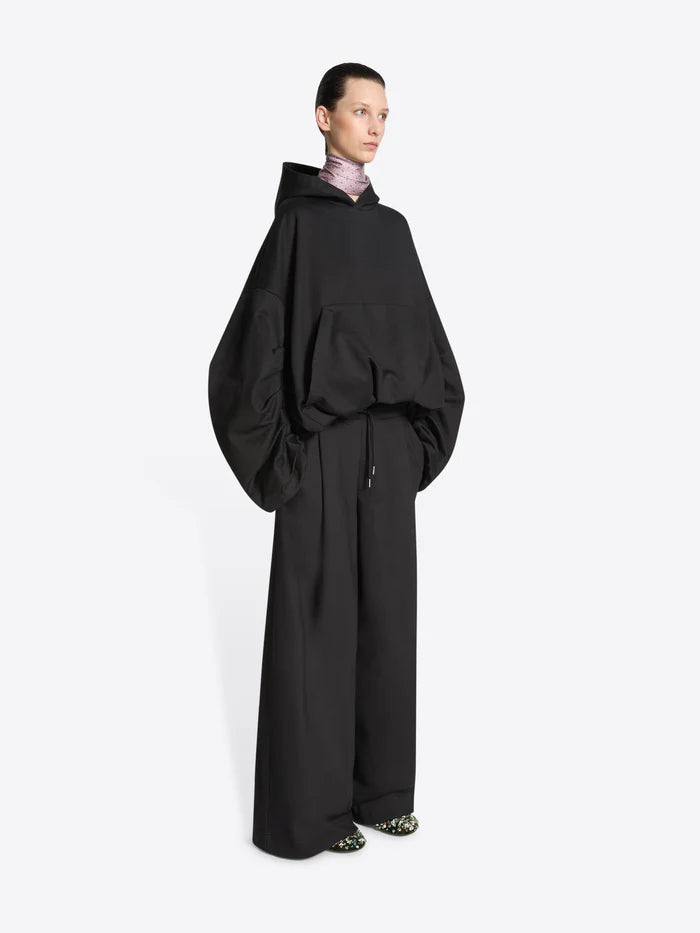 DRIES VAN NOTEN DRAPED HOODIE