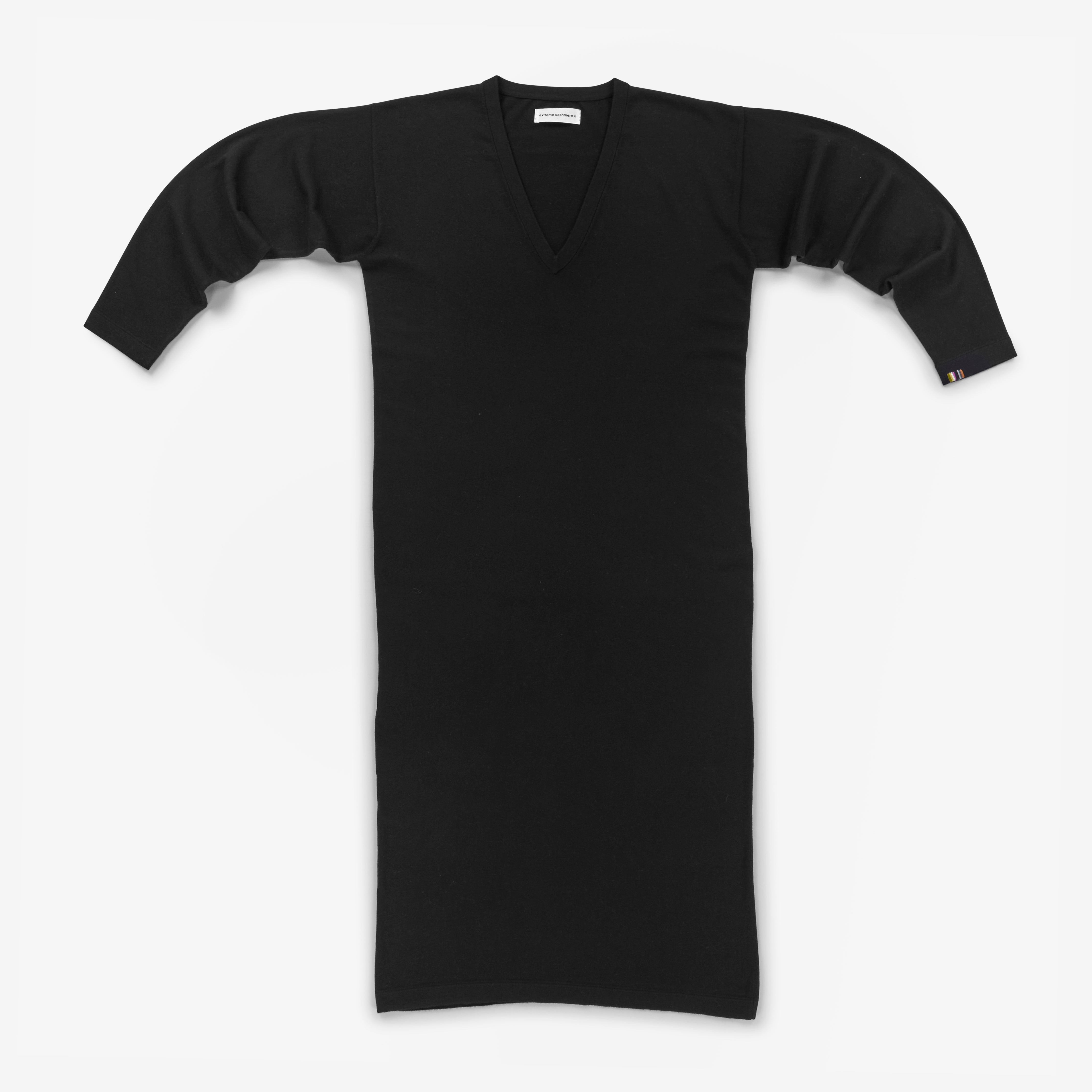 EXTREME CASHMERE Nº480 INVITE DRESS - RAVEN