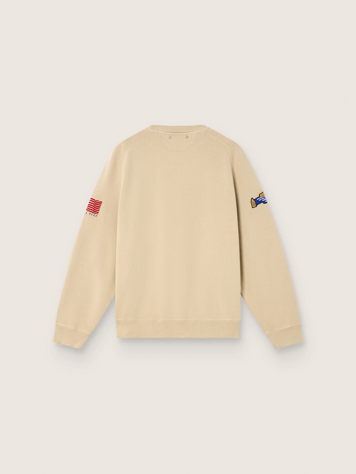 GOLDEN GOOSE DYED PRINT SWEATSHIRT