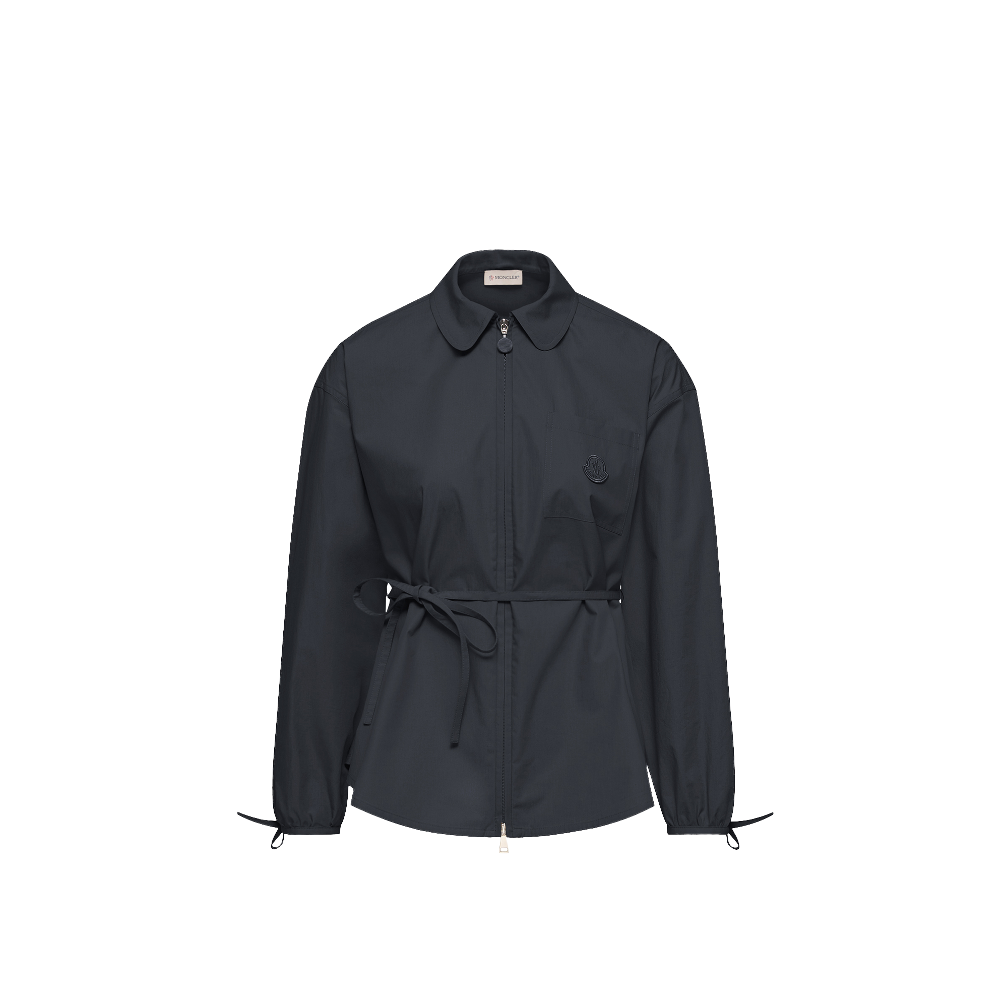 MONCLER SHIRT WITH ZIP FASTENING