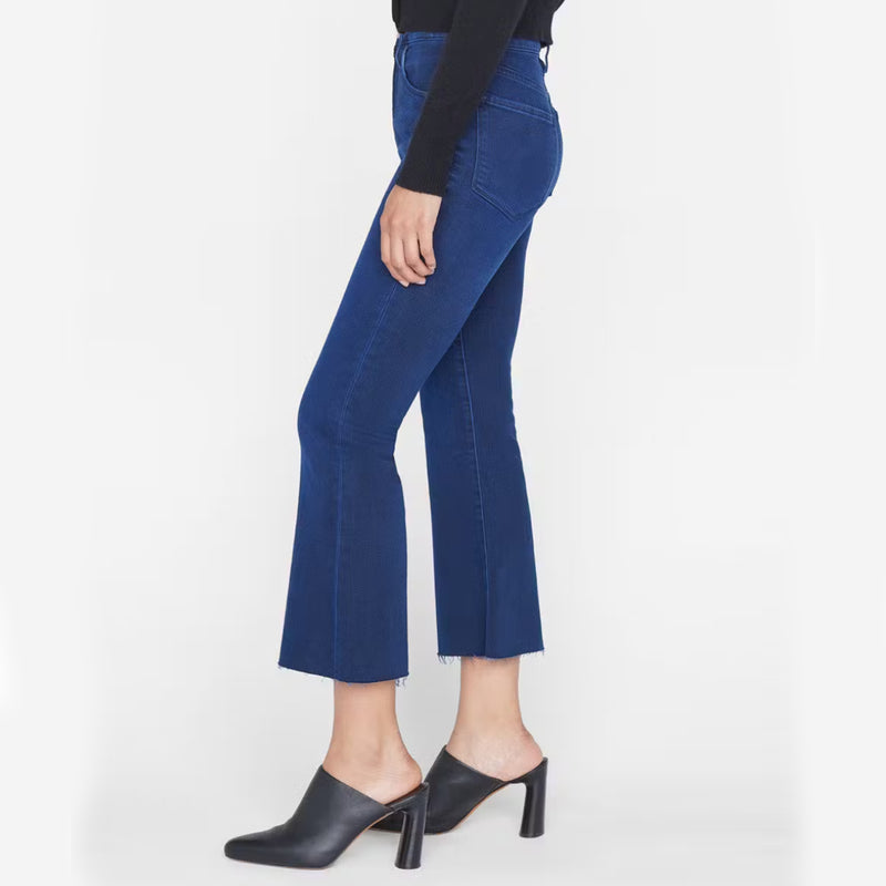FRAME LE CROP FLARE JEANS IN FIONA