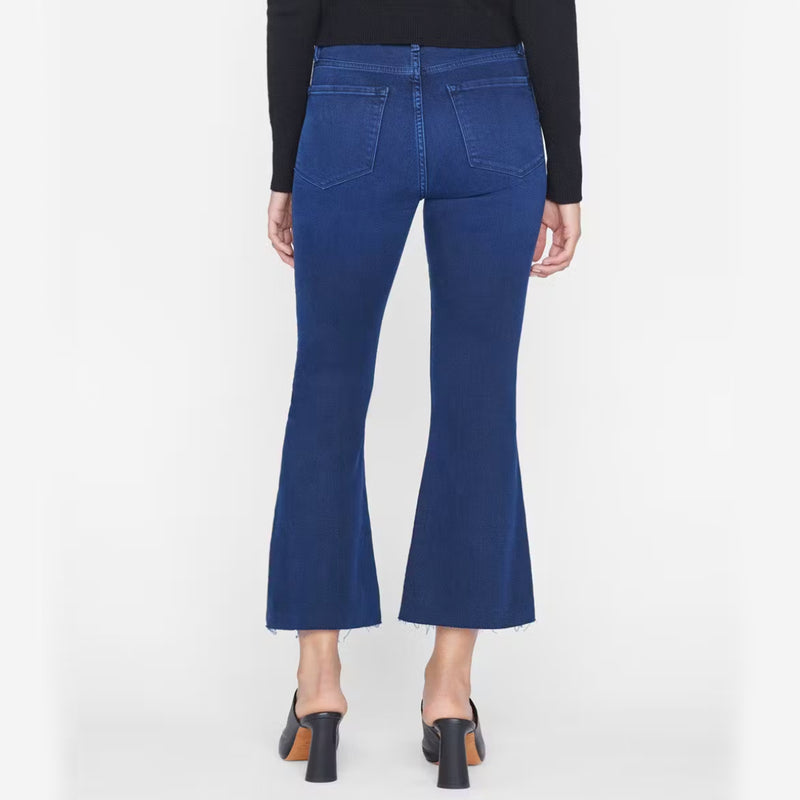 FRAME LE CROP FLARE JEANS IN FIONA