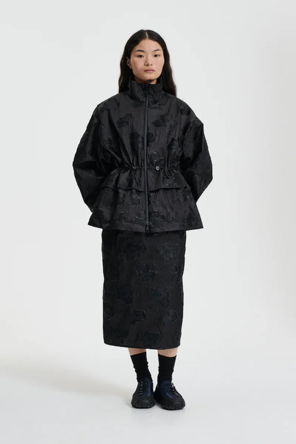 CECILIE BAHNSEN BLACK ARLO JACKET