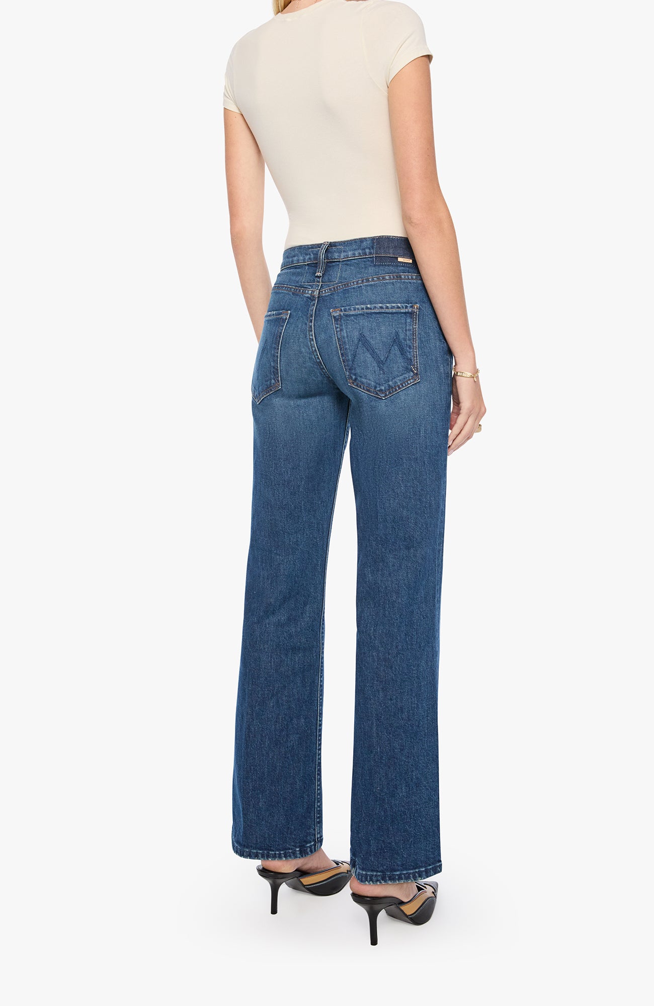 MOTHER THE BOOKIE SNEAK JEAN - BUCKAROO