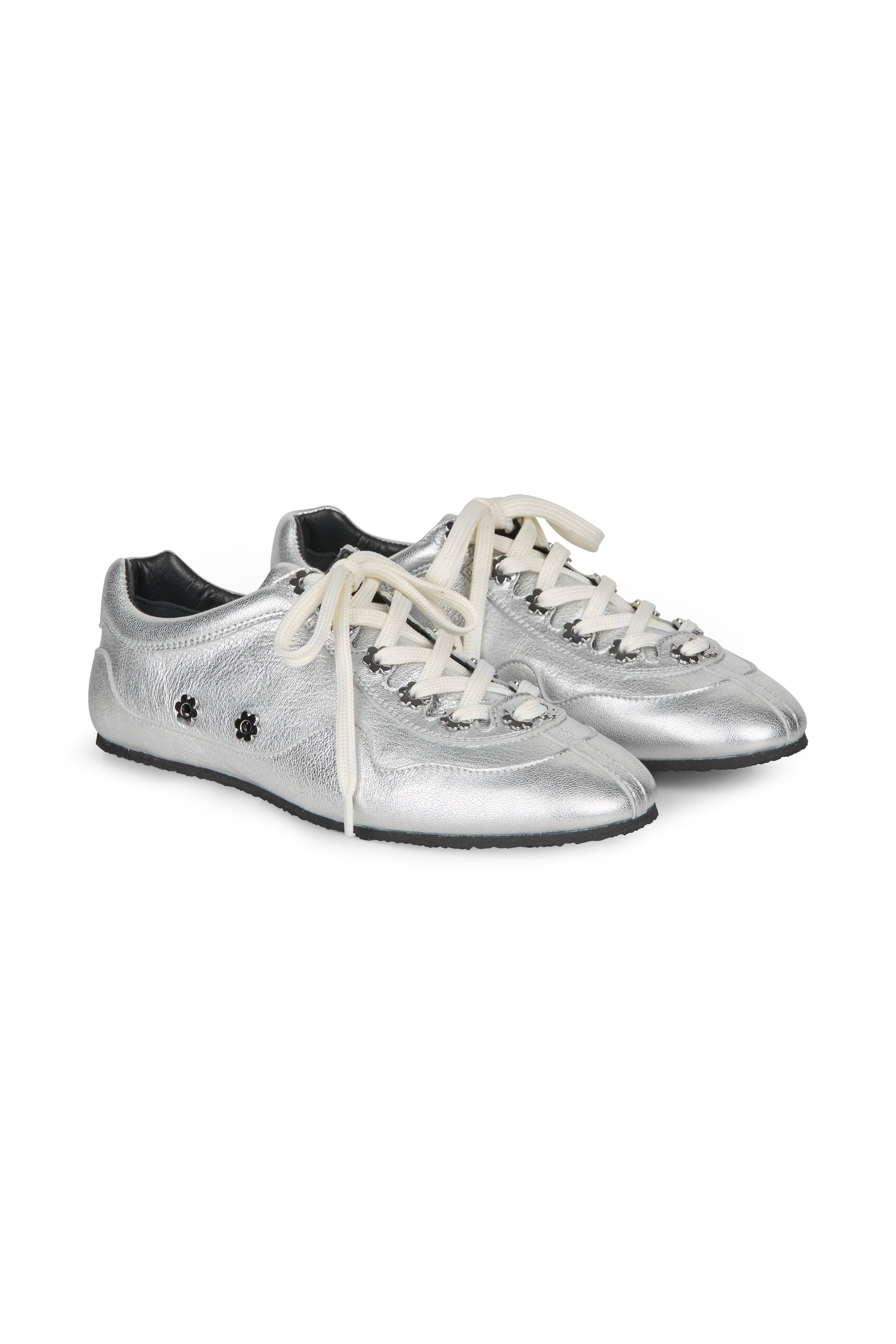 CECILIE BAHNSEN BLAISE SNEAKERS SILVER