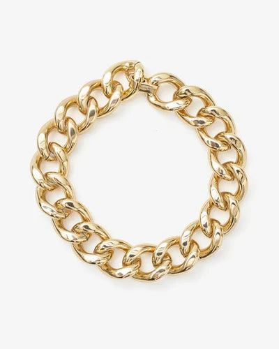 ISABEL MARANT LINKS CHOKER NECKLACE GOLD