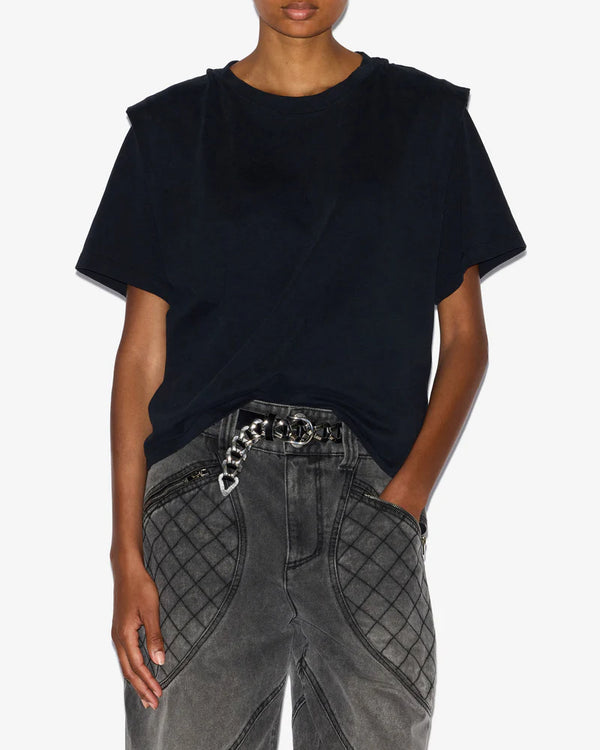ISABEL MARANT ZELITOS BLACK T-SHIRT