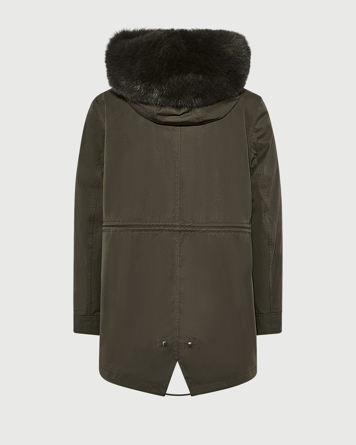 YVES SALOMON FUR-LINED PARKA