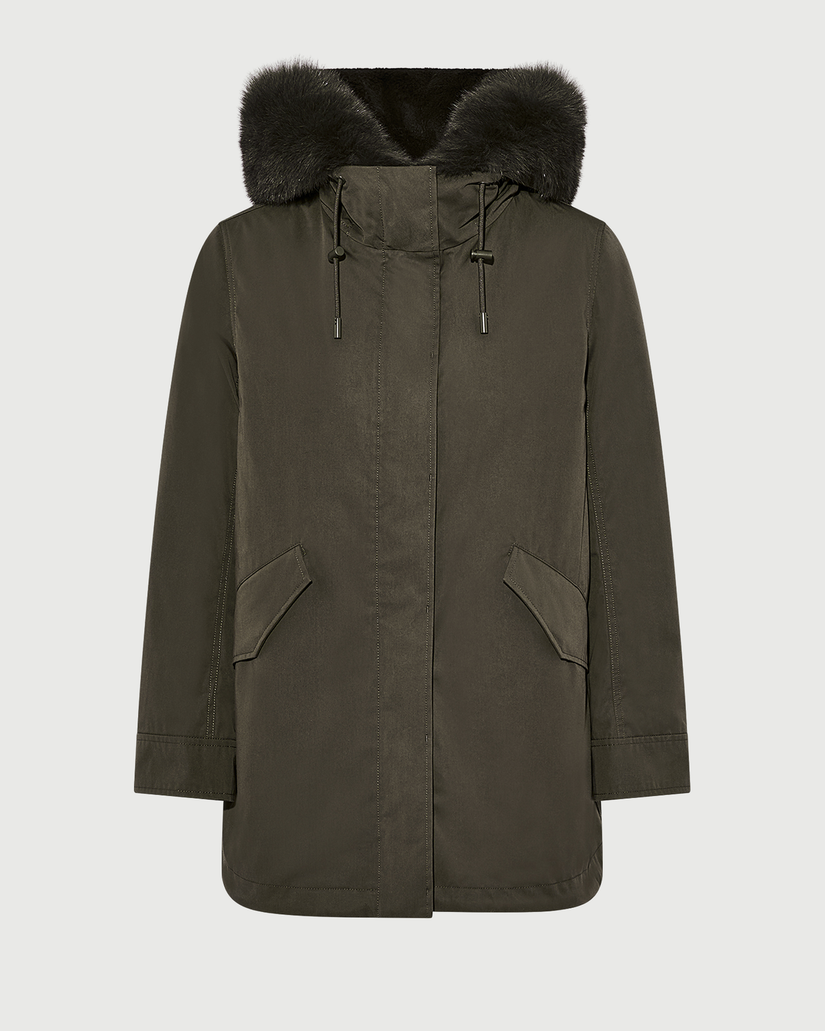 YVES SALOMON FUR-LINED PARKA