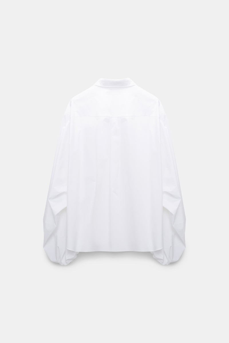 DOROTHEE SCHUMACHER WHITE POPLIN BLOUSE