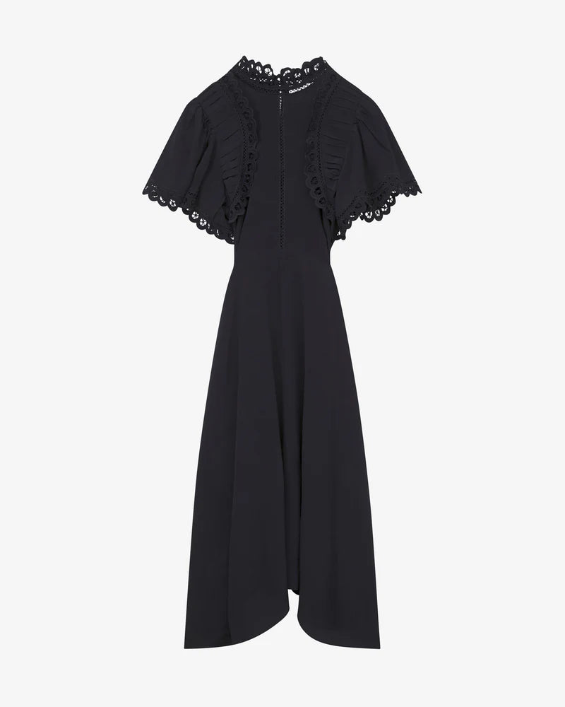 ISABEL MARANT ELIDIA BLACK DRESS