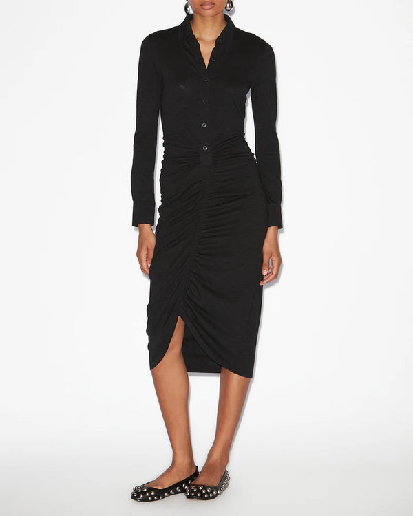 ISABEL MARANT IVALIA BLACK DRESS