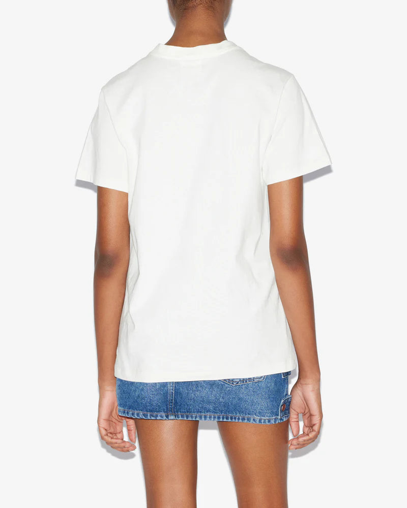 ISABEL MARANT WHITE ZOELINE T-SHIRT