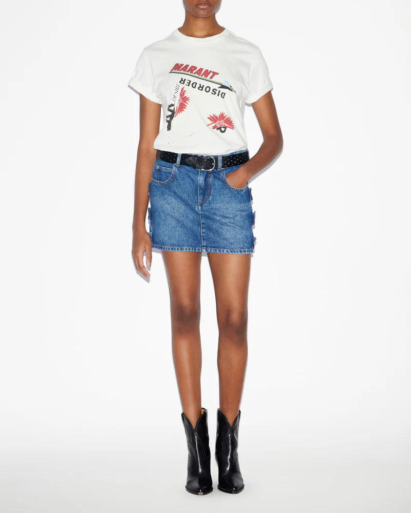 ISABEL MARANT WHITE ZOELINE T-SHIRT