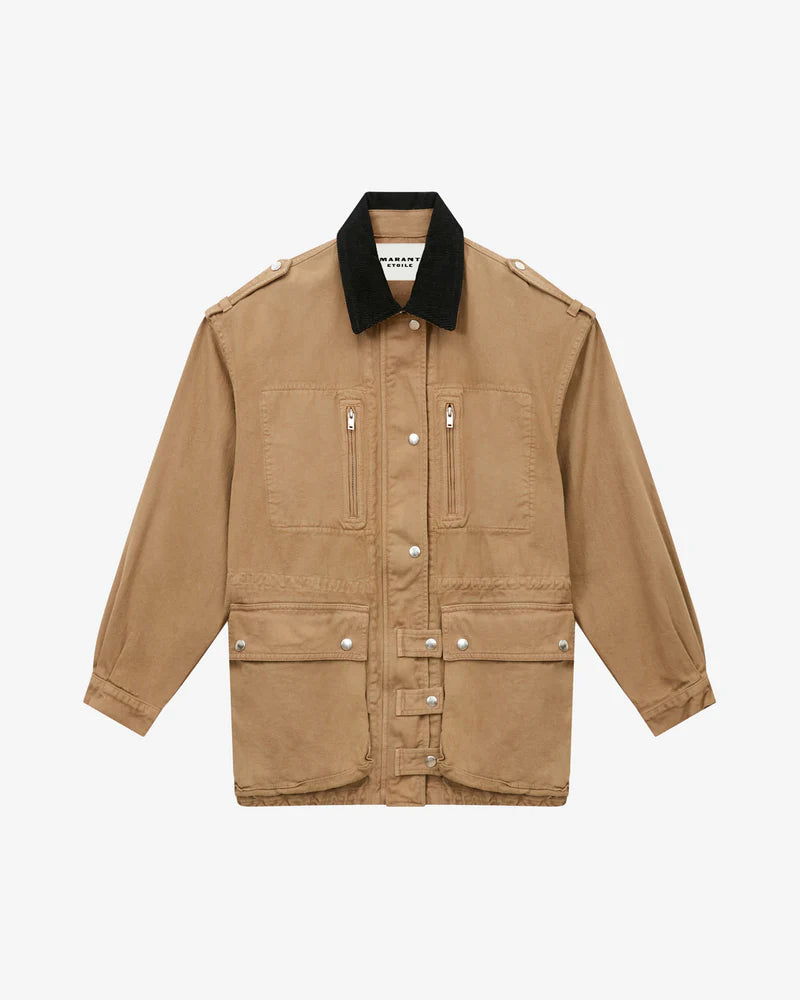 ISABEL MARANT ETOILE JOANNA JACKET KHAKI