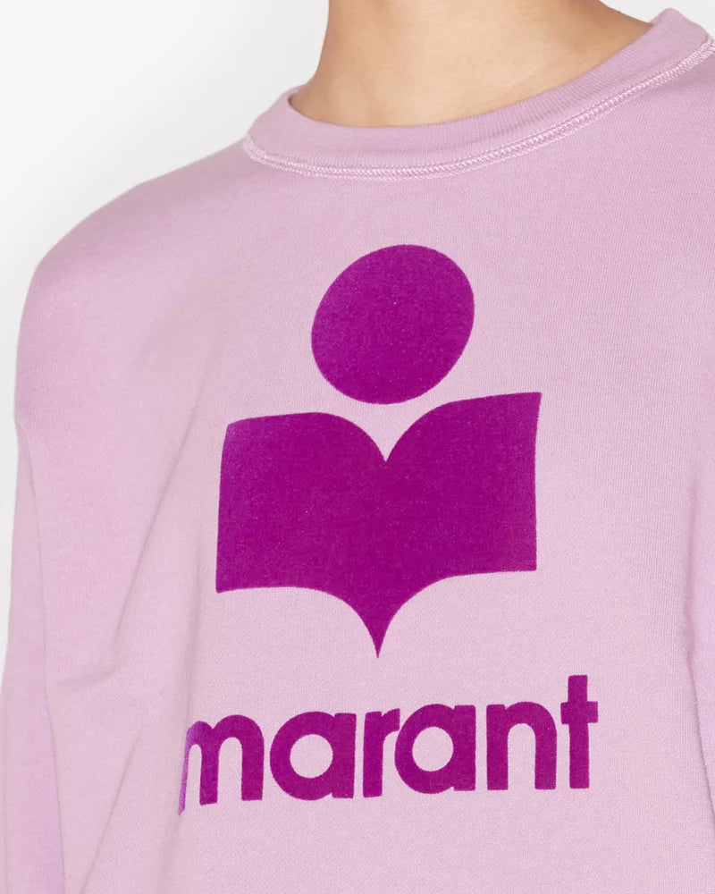 ISABEL MARANT ETOILE MOBYLI LILAC SWEATSHIRT