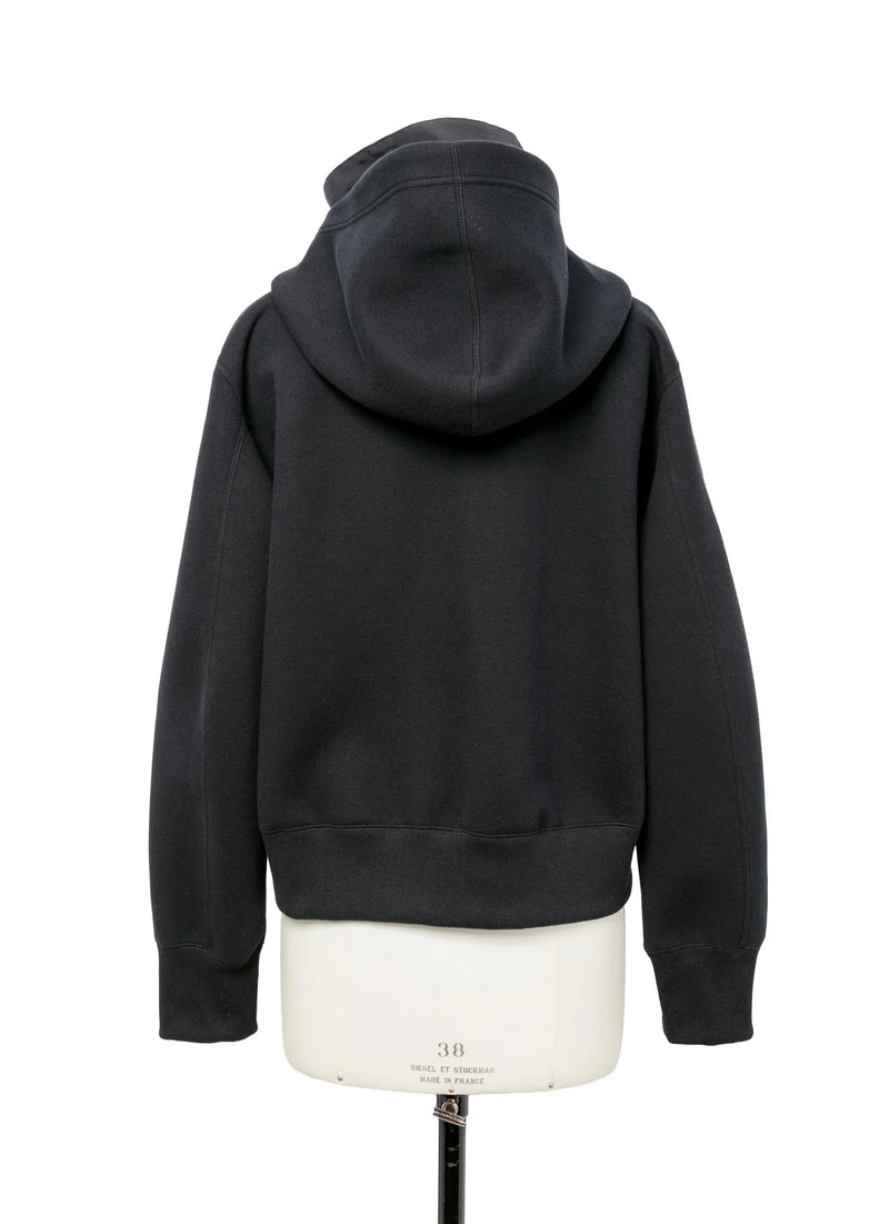 SACAI SPONGE X GROSGRAIN HOODIE