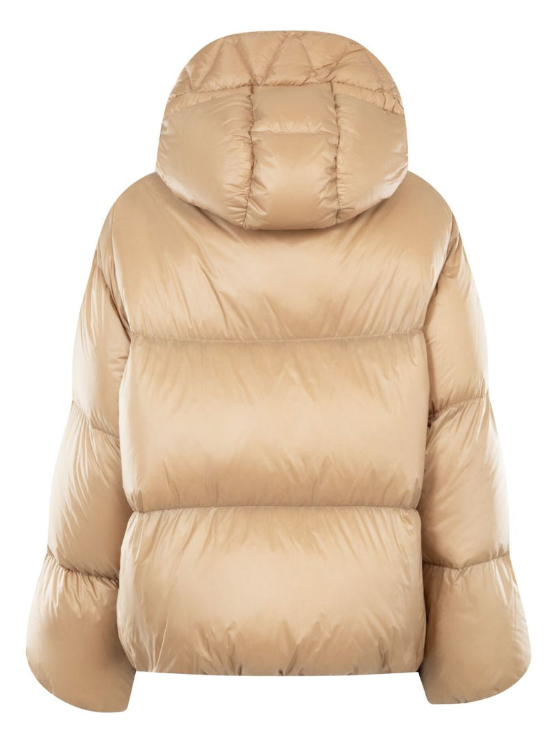 MONCLER CAMEL BOREY JACKET