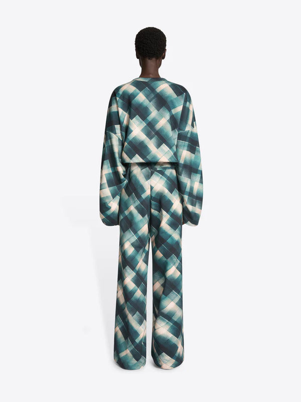 DRIES VAN NOTEN HANNETT DRAPED SWEATSHIRT