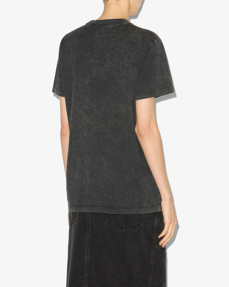 ISABEL MARANT ZOELINE FADED BLACK T-SHIRT