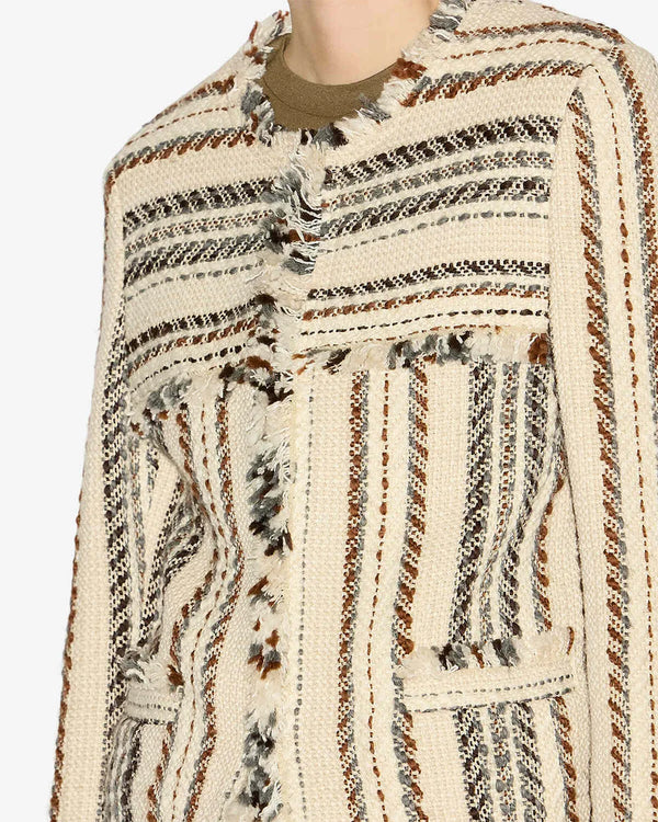 ISABEL MARANT IZARIA ECRU JACKET
