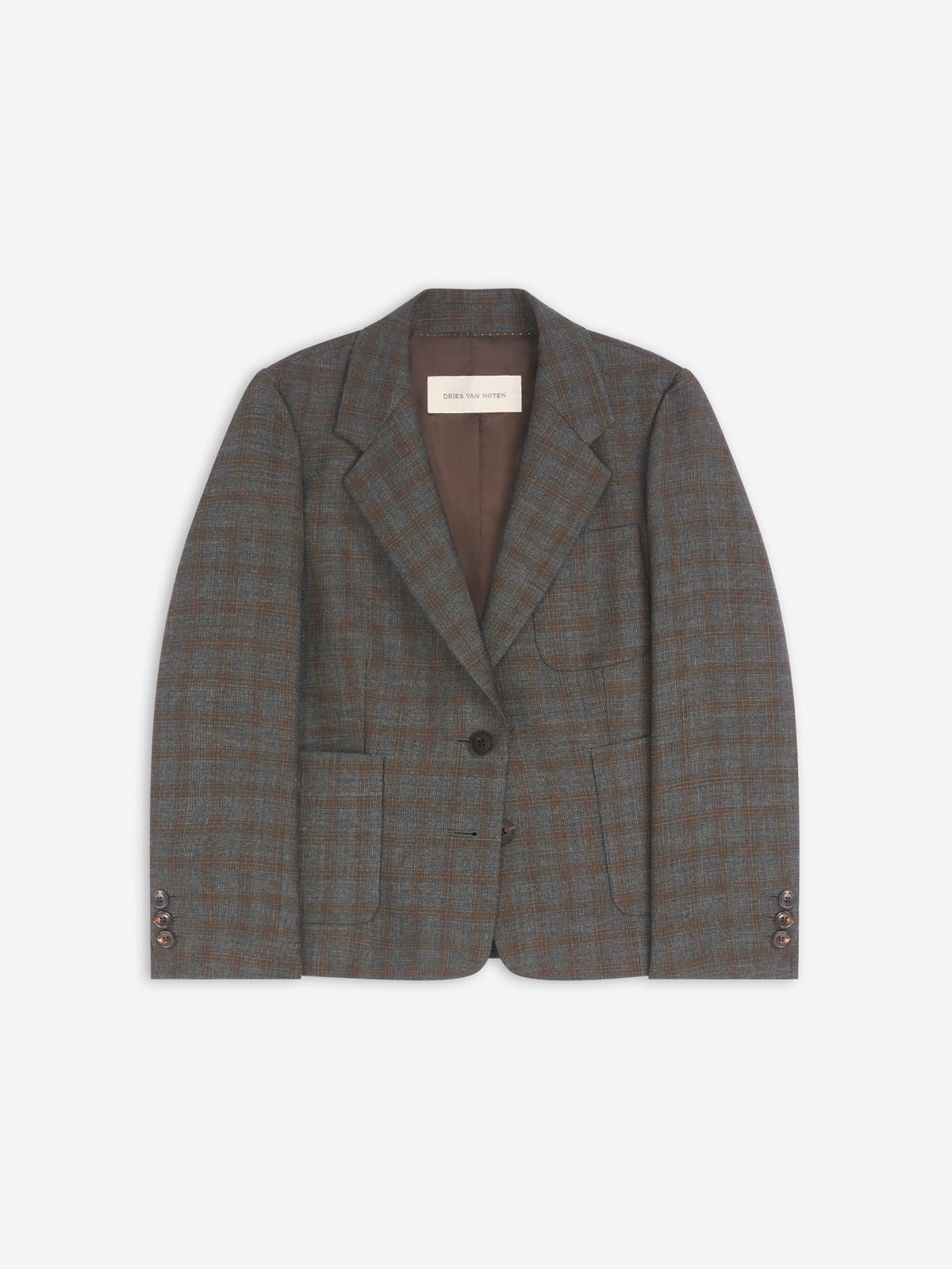 DRIES VAN NOTEN BAMIS CROPPED BLAZER