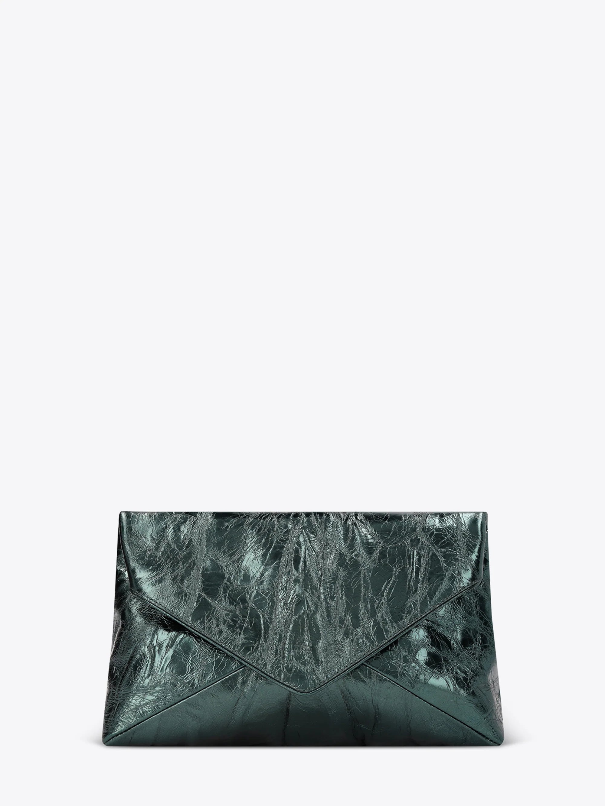 DRIES VAN NOTEN LARGE ENVELOPE BAG FOREST