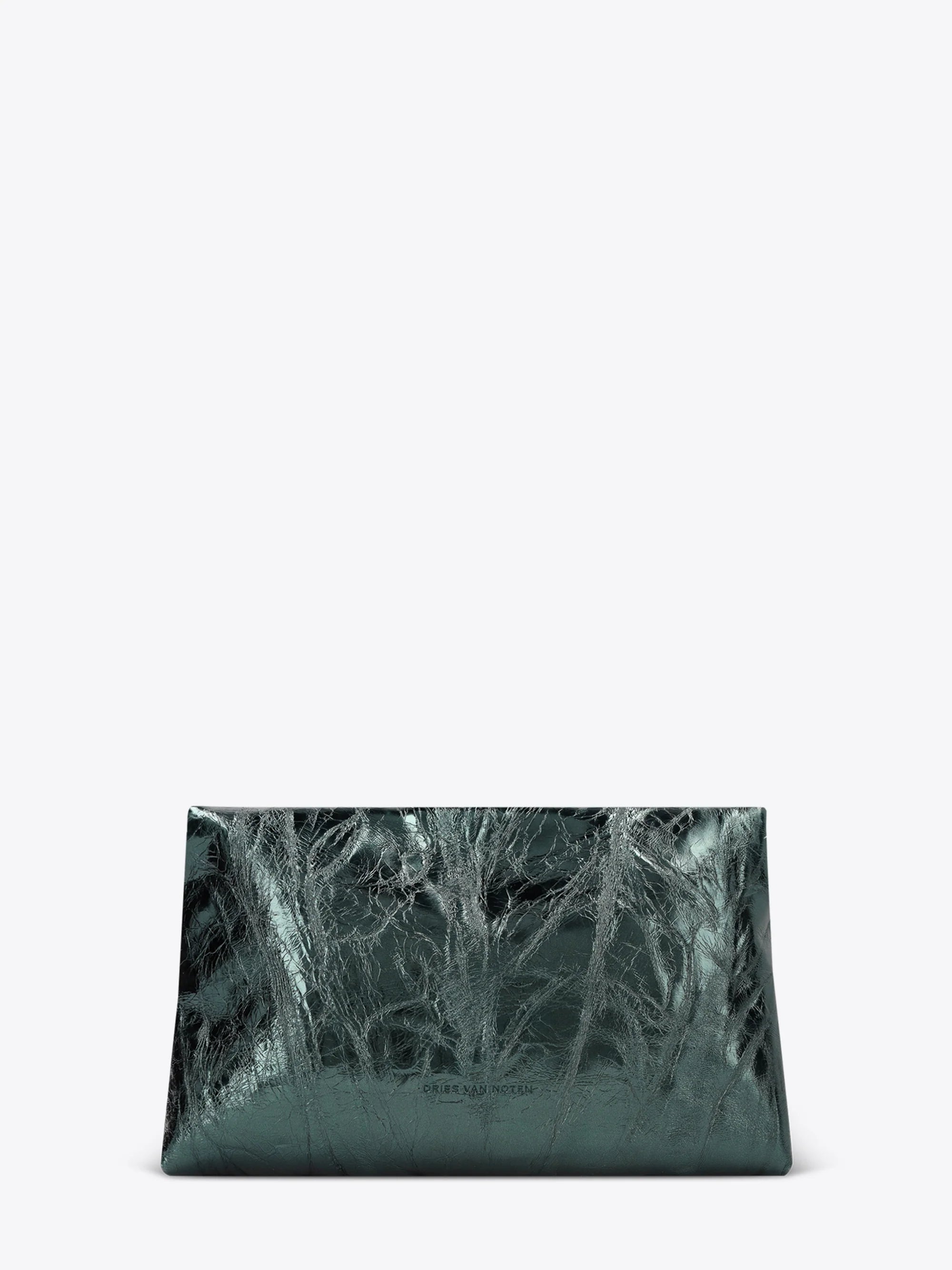 DRIES VAN NOTEN LARGE ENVELOPE BAG FOREST