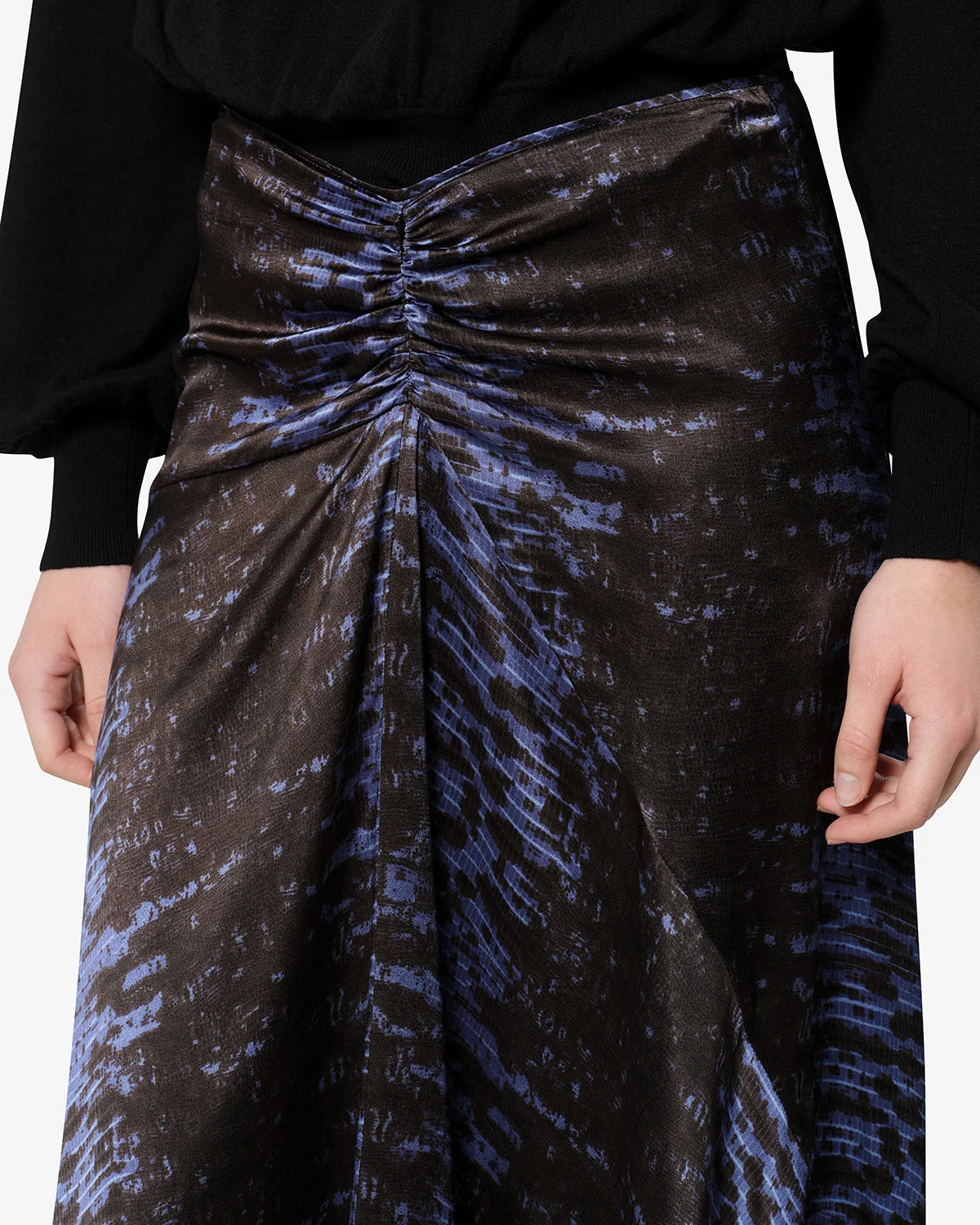 ISABEL MARANT LAREN SKIRT MIDNIGHT