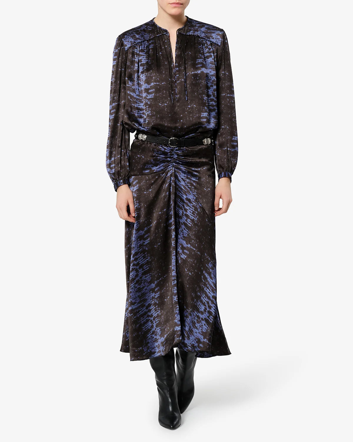 ISABEL MARANT LARAYA TOP MIDNIGHT
