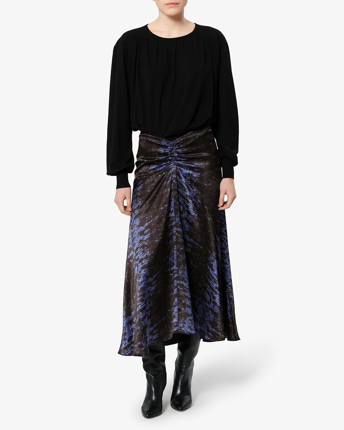 ISABEL MARANT LAREN SKIRT MIDNIGHT
