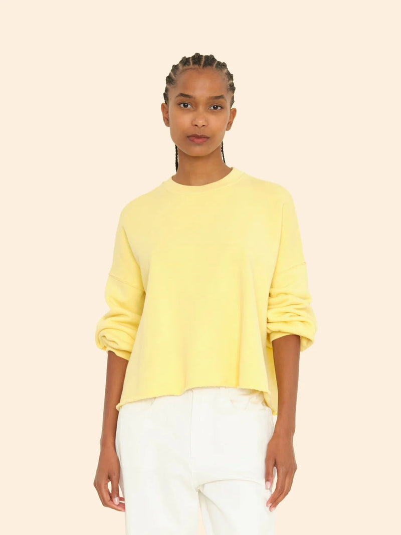 XIRENA HONOR SWEATSHIRT - YELLOW