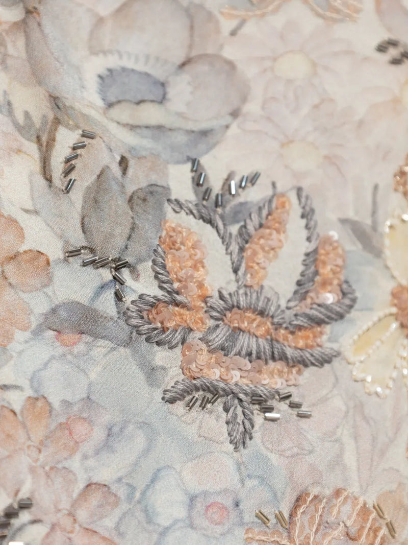 GOLDEN GOOSE EMBROIDERED CARDIGAN