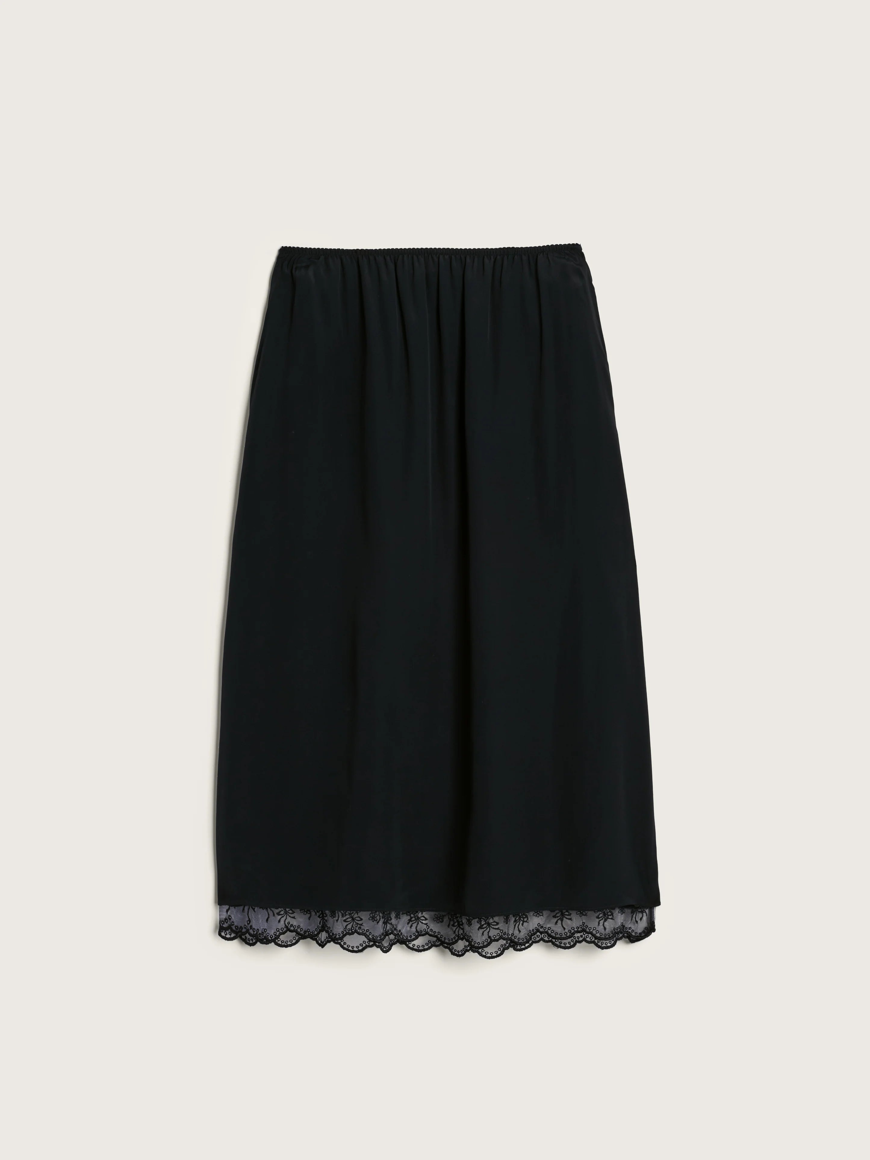 SIMONE ROCHA LACE TRIM NEGLIGEE SKIRT