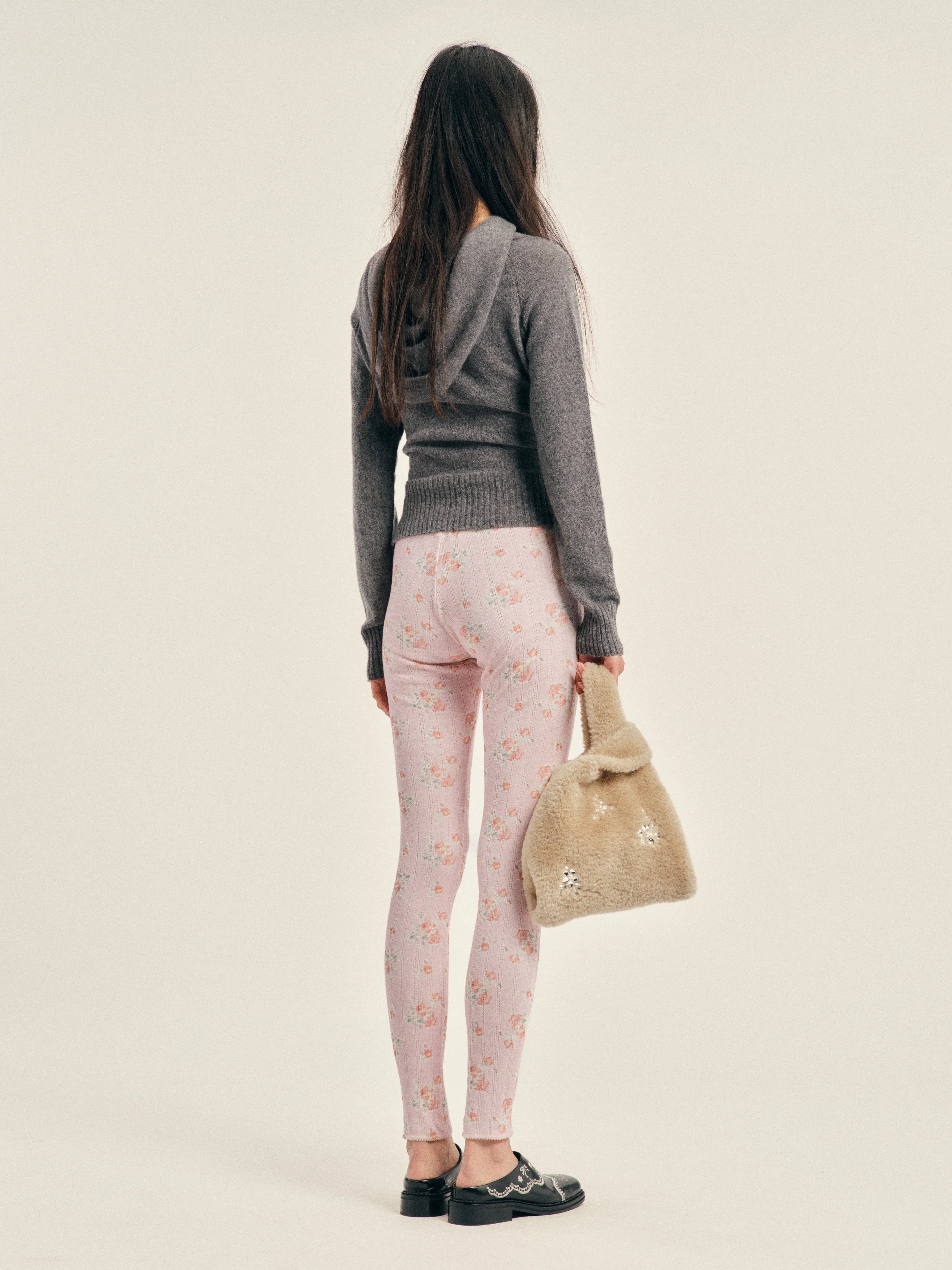 SIMONE ROCHA EMBELLISHED CASHMERE HOODIE