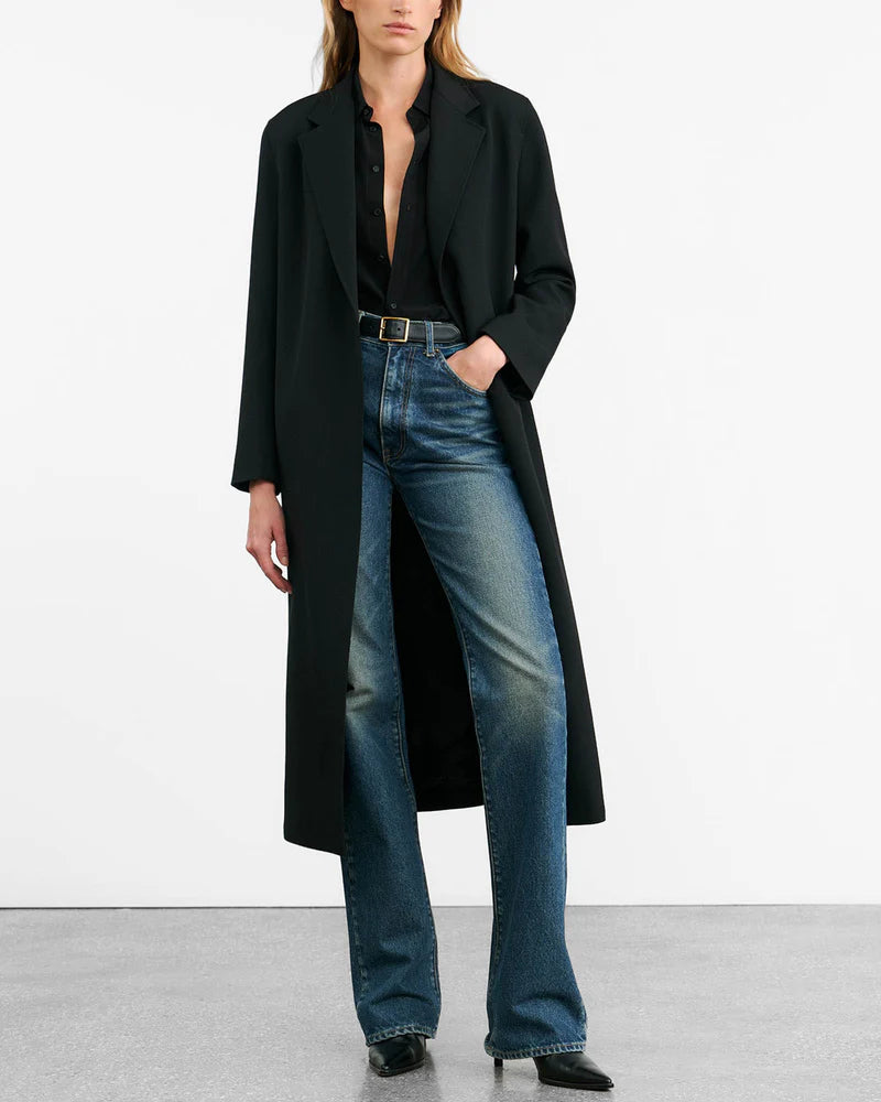 NILI LOTAN BOBBY COAT BLACK