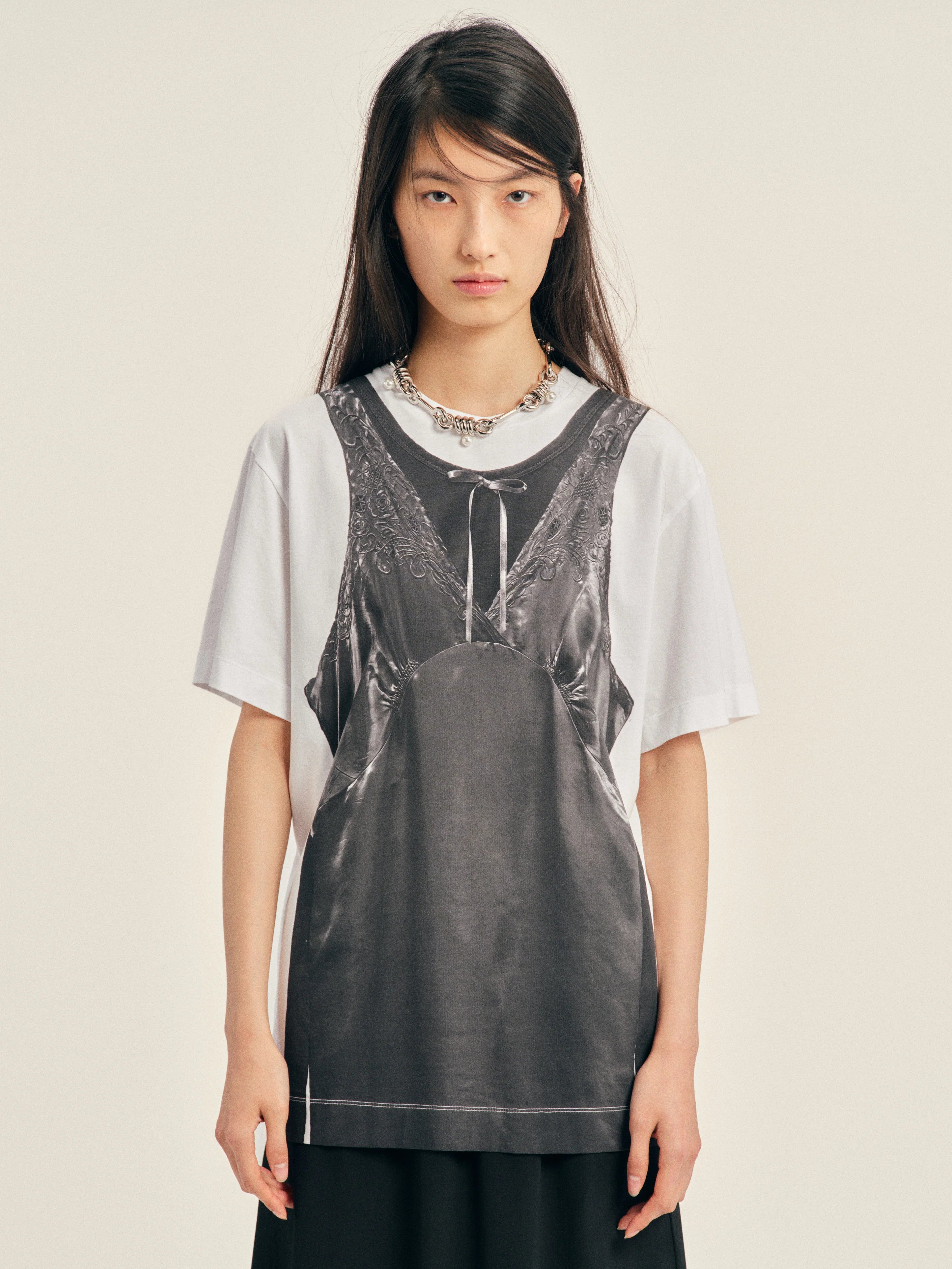 SIMONE ROCHA GRAPHIC JERSEY T-SHIRT