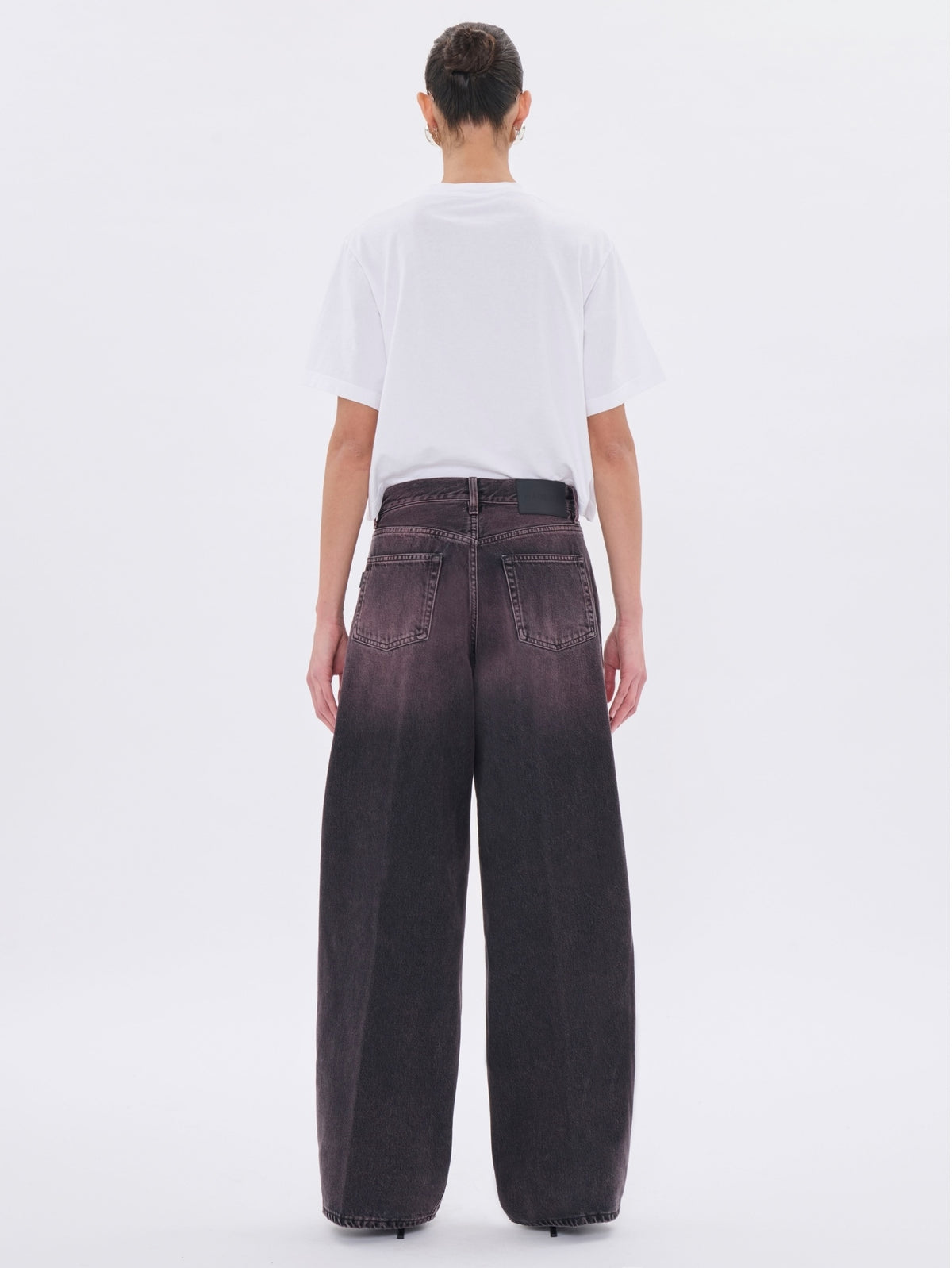 HAIKURE BETHANY PINK BLACK JEANS