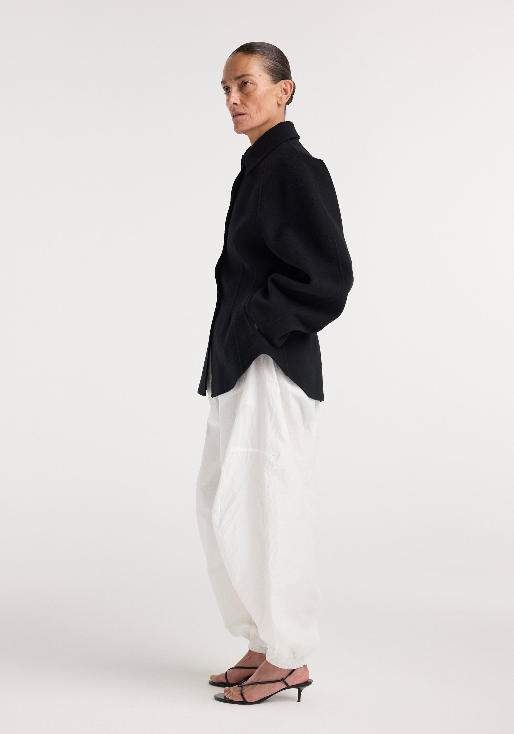 RÓHE DOUBLE-FACED SCULPTURAL JACKET