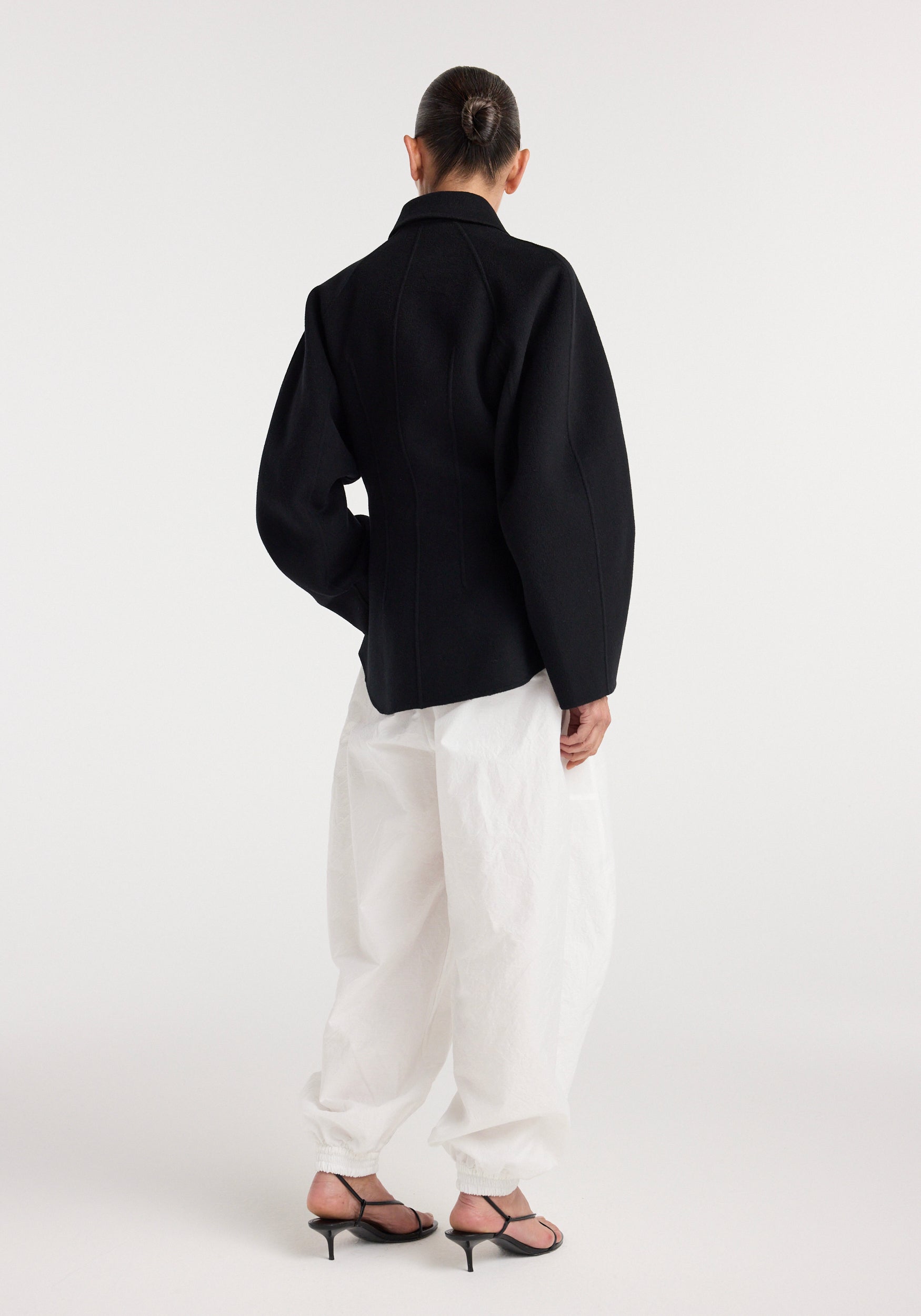 RÓHE DOUBLE-FACED SCULPTURAL JACKET