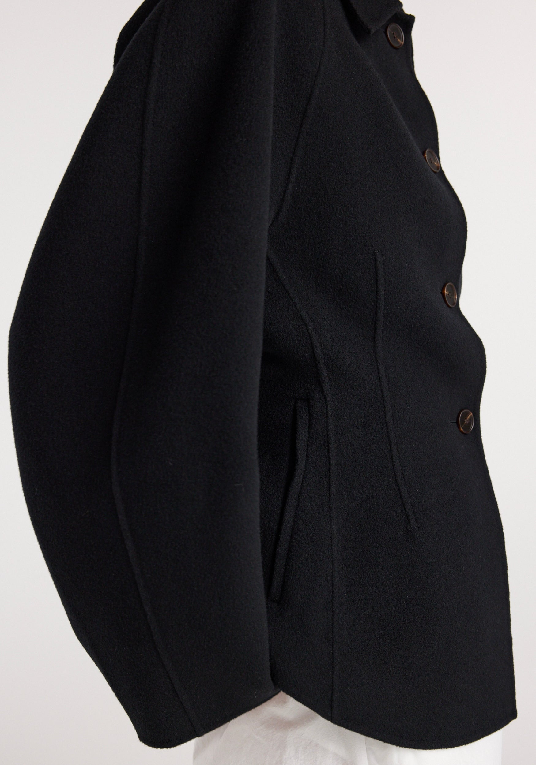 RÓHE DOUBLE-FACED SCULPTURAL JACKET