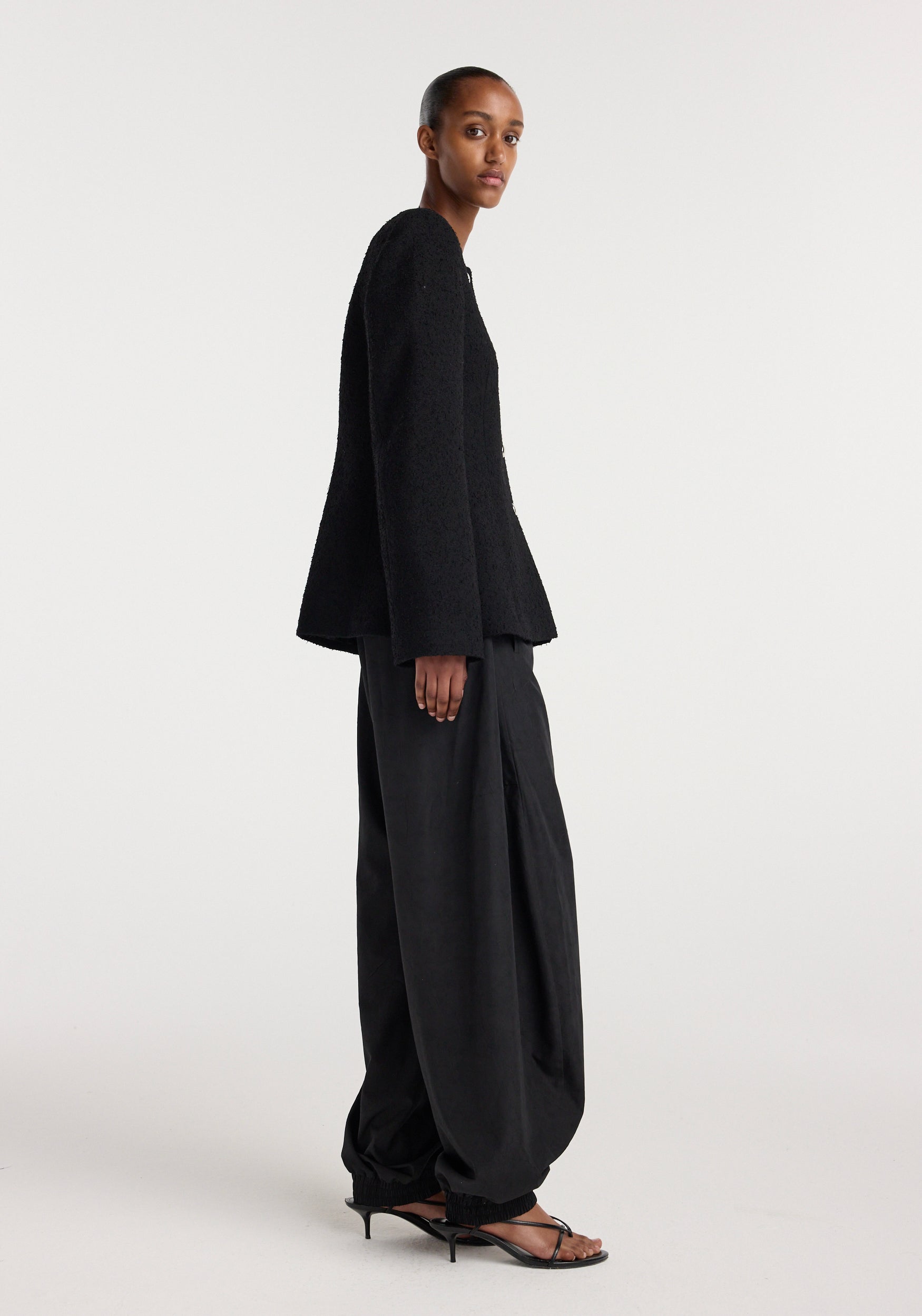 RÓHE BOUCLÉ SHAPED BLAZER