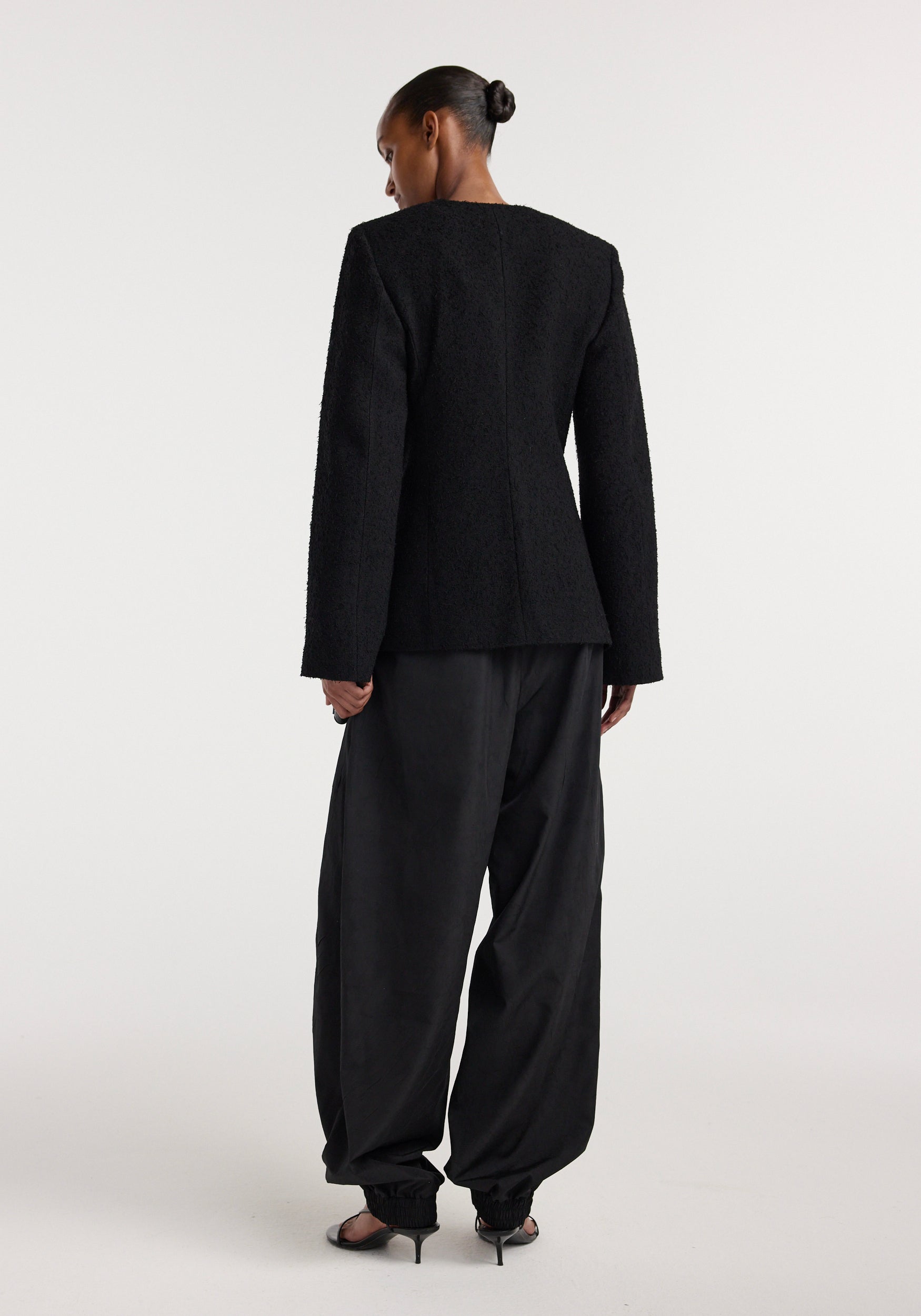 RÓHE BOUCLÉ SHAPED BLAZER