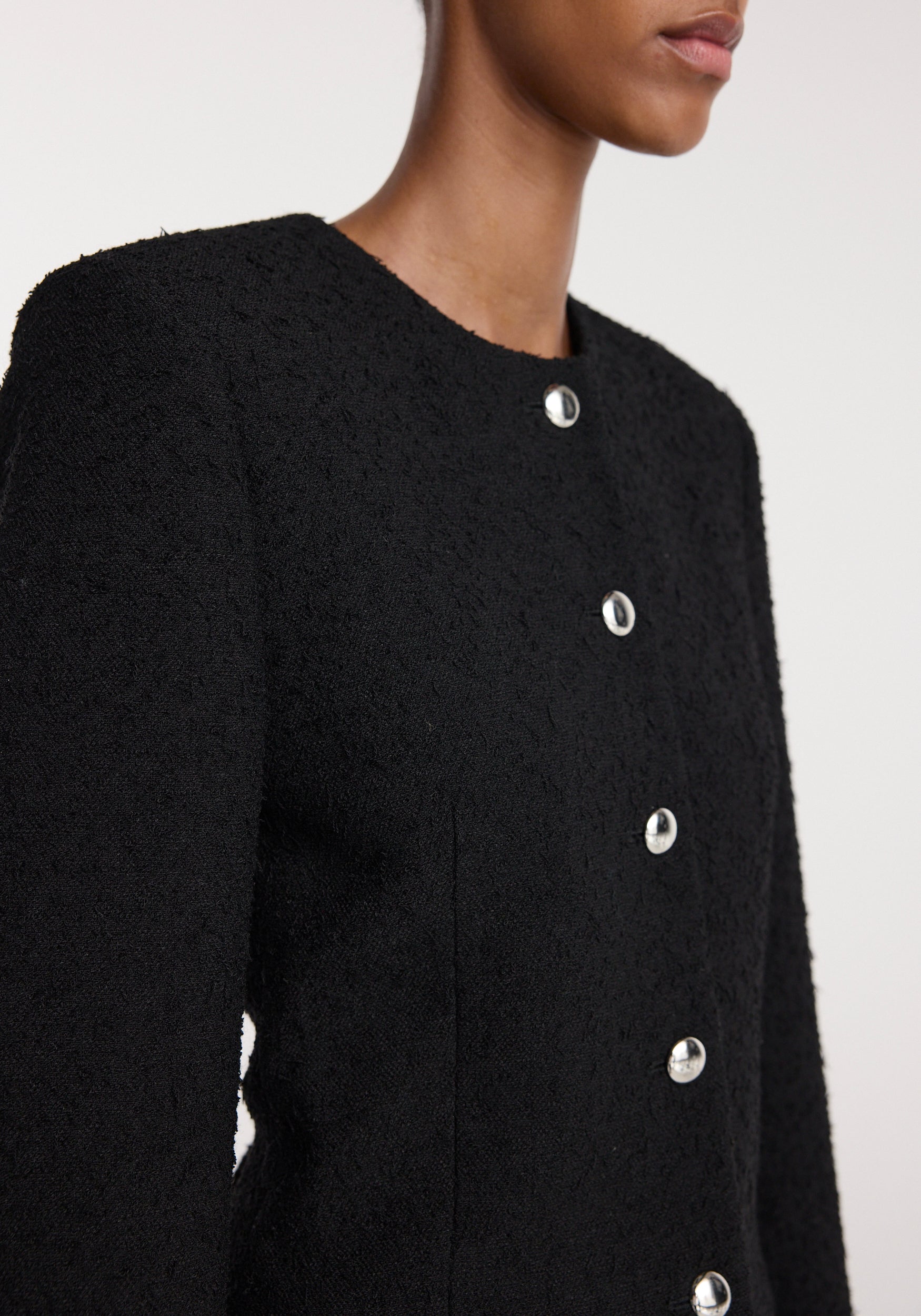 RÓHE BOUCLÉ SHAPED BLAZER