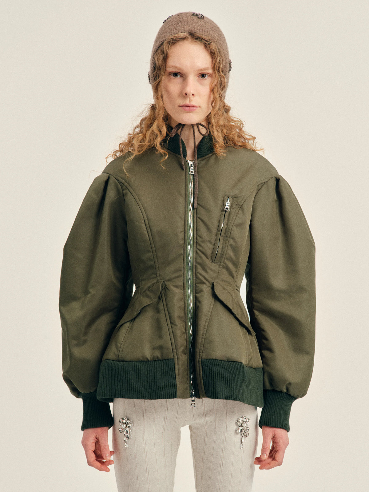 SIMONE ROCHA SCULPTED BOMBER JACKET