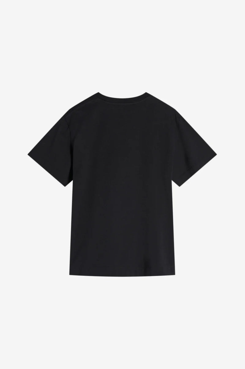 SIMONE ROCHA HEADLESSLY WISHFUL BLACK TSHIRT